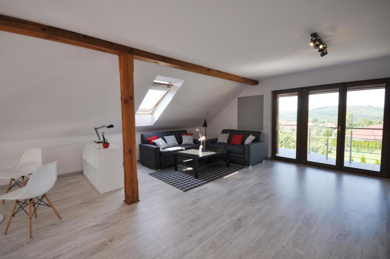 Апартаменты Apartament Widok Na Karkonosze Jezow Sudecki Экстерьер фото
